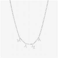 Inicio Silver Plated Mama Necklace In Gift Pouch