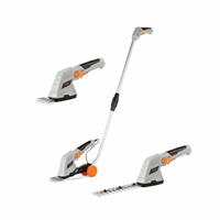 VonHaus 17cm Cordless Grass and Hedge Trimmer - 7.2V