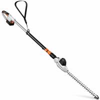 VonHaus 45cm Cordless Pole Hedge Trimmer - 40V