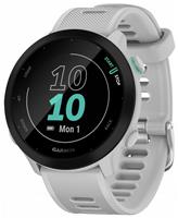 Garmin Forerunner 55 GPS Running Smart Watch - White
