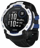 Garmin Instinct 3 Solar 50mm Smart Watch - Black/Bolt Blue