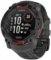 Garmin Instinct 3 Solar 50mm Smart Watch - Charcoal