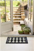 My Mat Manor Tile Short Pile Doormat - 50x75cm