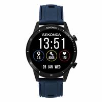 Sekonda Active Go Blue Silicone Strap Smart Watch