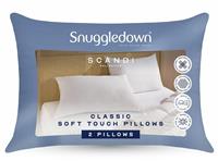 Snuggledown Scandi Classic Soft Touch Pillows - 2 Pack
