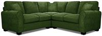 Argos Home Taylor Fabric Corner Sofa - Green