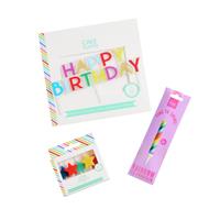 Mad Party Bright Cake Topper Kit
