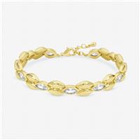 Jon Richard Gold Plated Crystal Bracelet