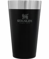 Stanley Stainless Steel Stacking Black Adventure Beer Pint - 470ml