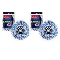 Vileda H2Pro Spin Mop Refill Pad - Pack of 2