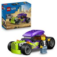 LEGO City Hot Rod Race Car Toy - Model Kit 60485 PREORDER