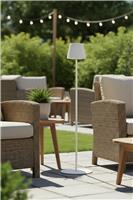 BHS Rechargeable LED Floor Lamp - White