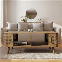 GFW Sorrel Rectangular Coffee Table - Natural