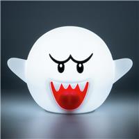 Super Mario Boo SquishyGlo Silicone Desk Lamp - White