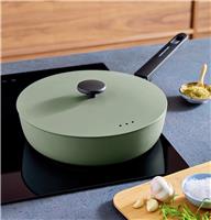 Morphy Richards 28cm Forged Aluminium Saute Pan - Green
