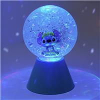 Lilo & Stitch Glitter Ball LED Novelty Light - Multi