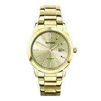 Sekonda Taylor Champagne Dial Stainless Steel Bracelet Watch