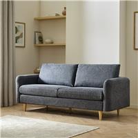 Argos Home Betty Fabric 3 Seater Sofa - Grey