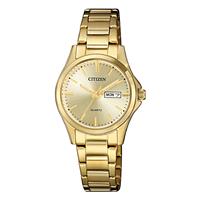 Citizen Ladies Quartz Gold Tone Stainless Steel Watch