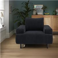 Habitat Julien Fabric Armchair - Charcoal