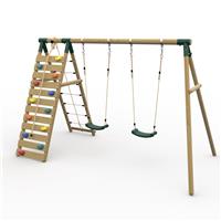 Plum Play Uakari Wooden Garden Swing Set & Climbing Frame