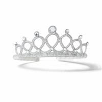 Flitzy Silver Glitter Tiara