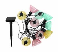 Habitat 10 LED Solar String Lights - Warm White