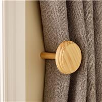 Argos Home Wood Curtain Holdback - Natural