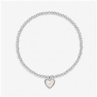 Inicio Silver Plated Mother of Pearl Celestial Bracelet