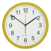 Argos Home Radio Controlled Wall Clock - Mustard
