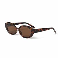Liars & Lovers Tortoiseshell Oval Cateye Sunglasses