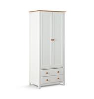 Argos Home Scandinavia 2 Door 2 Drawer Wardrobe-Pine & White