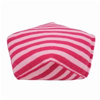 Rosewood Pet Pink Stripe Sherpa Comfort Bed - Medium