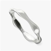 Revere Sterling Silver Bamboo Ring - Medium