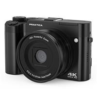 Praktica DZ16 13MP 16x Zoom Digital Camera- Black