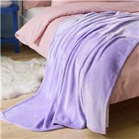 Argos Home Fleece Throw - Lilac - 200x150cm