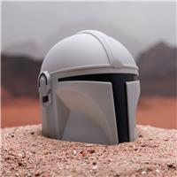 The Mandalorian Baskar Helmet Novelty Light - Grey