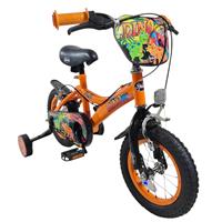 Spike 12 Inch Wheel Size Dino Pal Kids Rider Bike - Orange