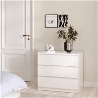 Furniture To Go Naia 3 Drawers Chest - White