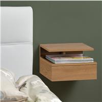 Furniture To Go Ashlan 1 Drawer Bedside Table - Brown