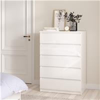 Furniture To Go Naia 5 Drawers Chest - White