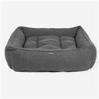 Lords & Labradors Box Bed Granite Boucle - Large