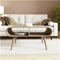 GFW Vionna Rectangular Coffee Table - Natural