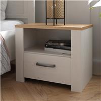 Furniture To Go Bohol 1 Drawers Bedside Table - Brown