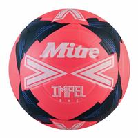 Mitre Impel One Size 5 Football - Pink/Teal