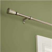 Argos Home Extendable Metal Trumpet Brass Curtain Pole - 165 - 300cm