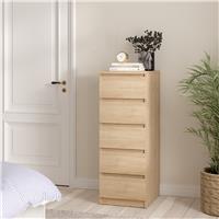 Furniture To Go Naia 5 Drawers Chest - Natural