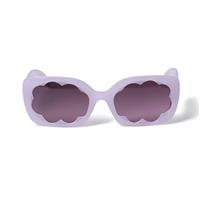 Flitzy Scallop Lens Lilac Frame Sunglasses