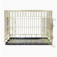 Lords & Labradors Deluxe Champagne Gold Dog Crate - Large