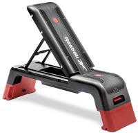 Reebok Red Adjustable Deck Bench